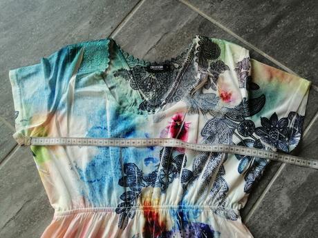 Pestré jemné maxišaty colloseum, vs-m, s