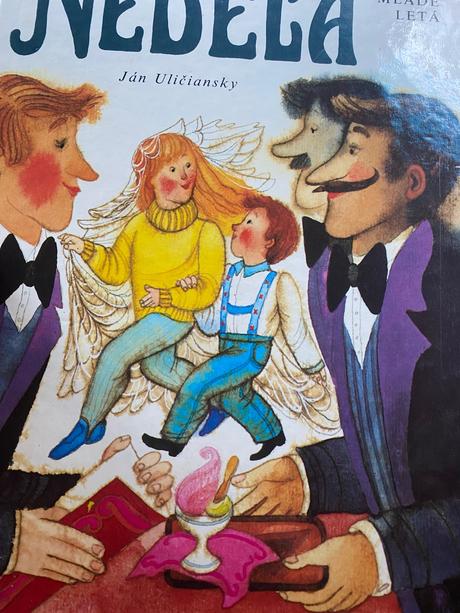 Stará retro kniha nedeľa ján uličiansky 1987, 