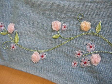 Prekrásne rifle s aplikáciou, originál z uk, ladybird,104