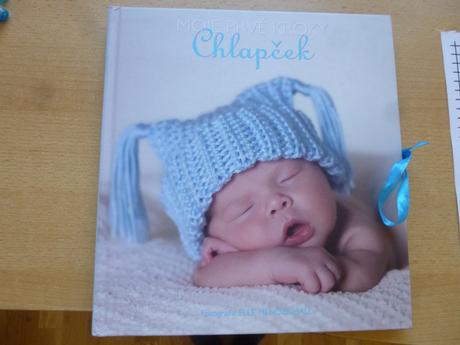 Kniha - moje prve kroky chlapcek, 