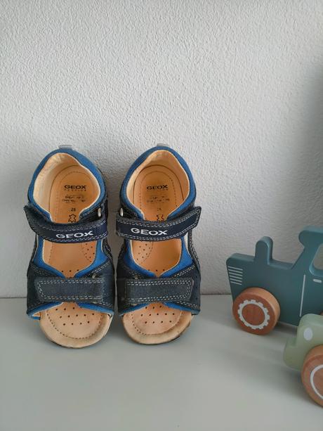 Chlapčenské kožené sandále geox, veľ. 25, geox,25