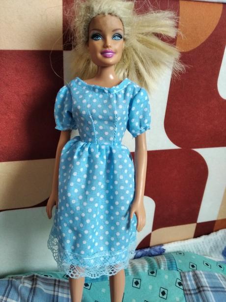 Šaty pre babiku typu barbie,