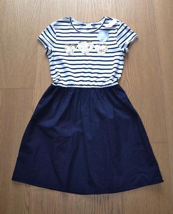 Šaty gap s pretáčacími srdiečkami v 152/158, gap,158