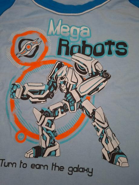 Modré pyžamo mega robots, 104