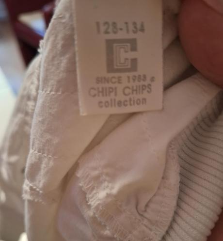 Štýlová biela riflovka druhá zdarma-134, 134