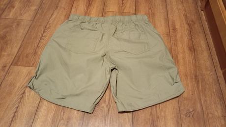 Hnedé bavlnené kvalitné kraťase ako nové, l
