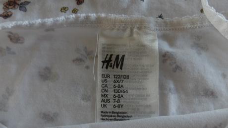 Tielka 2 ks 122/128, h&m,122