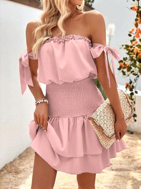 Šaty s volanmi poštovné zdarma, l / m / s / xl