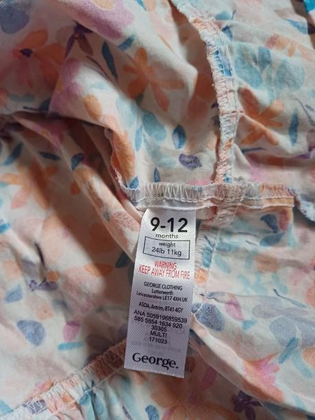 3x šaty v.80 9-12mes, next,80