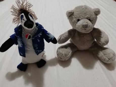 Plyšáčiky macko a tučniak cena spolu,