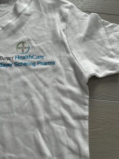 Bavlnené biele tričko, l