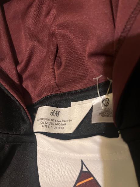 Hermiona kostym, h&m,110