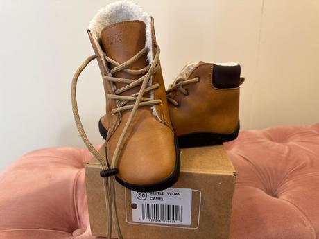 Tikki beetle zimné čižmy - topánky barefoot, tikki,30