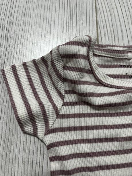 Vrubkovane kratkorukavove body, name it,80