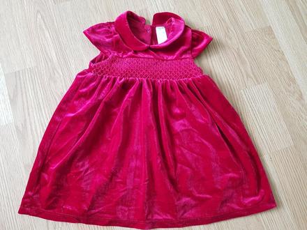 Dievčenske slávnostné šaty veľ. 74, baby club,74