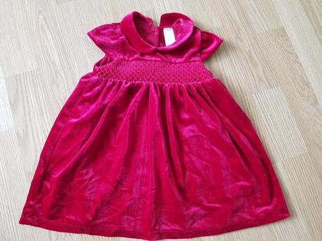 Dievčenske slávnostné šaty veľ. 74, baby club,74