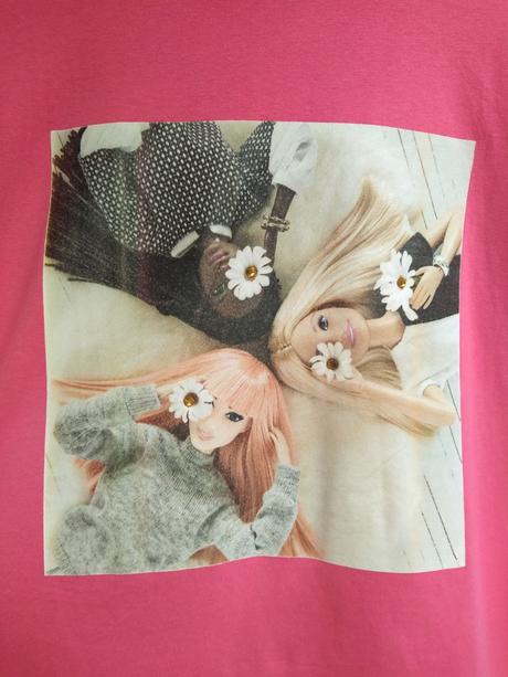 Barbie pink krátkorukávkové tričko sinsay, sinsay,xl