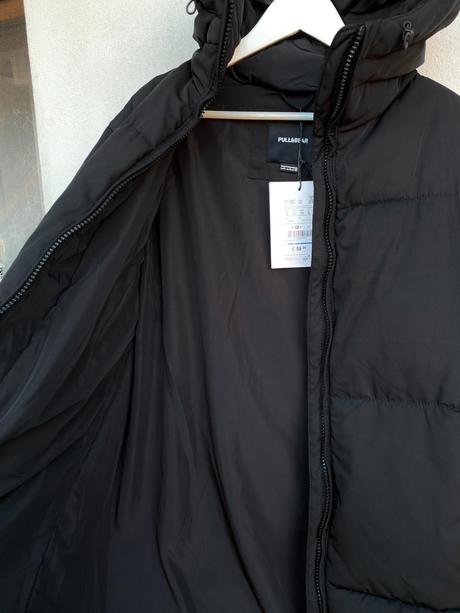 Dámska puffer bunda, pull&bear,s