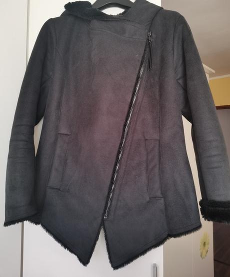 Bunda - kožúšok, h&m,40