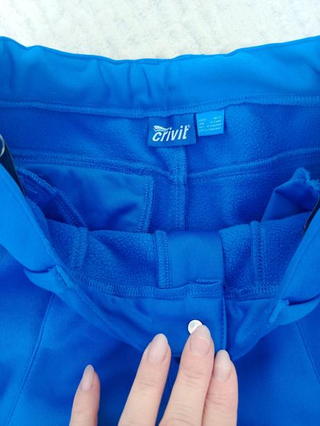 Softshellove turistické nohavice 146/152, crivit,146