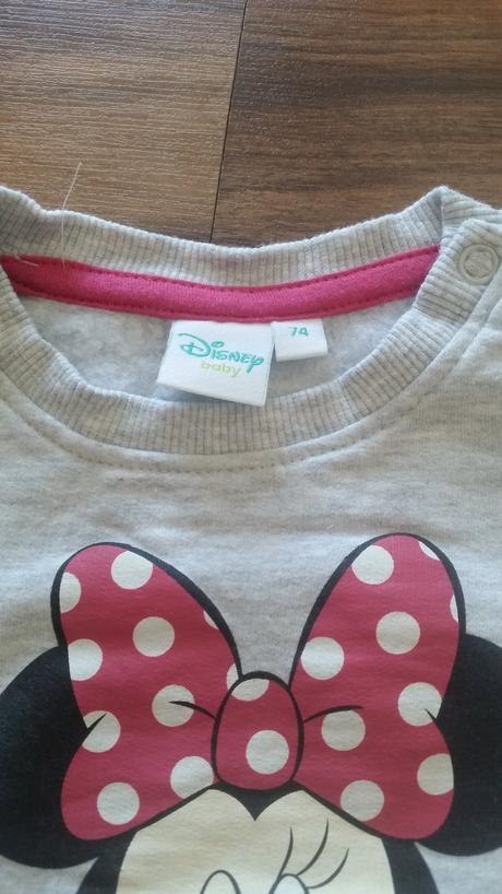 Nenosená mikina minnie 74, pepco,74