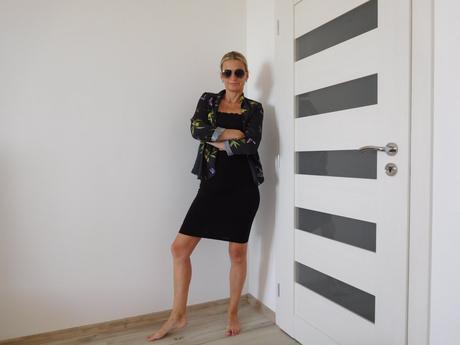 H&m-ľahúčke sako bez podšitia, + suknička pružná,, h&m,s