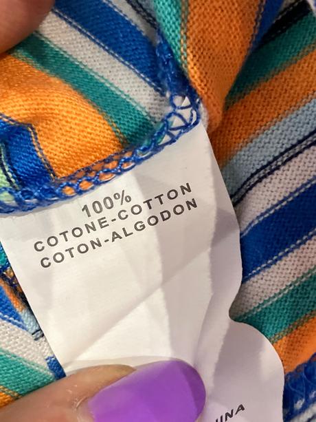 Chlapčenské pásikavé tričko s vreckom (6-9 mes.), original marines,68 / 74