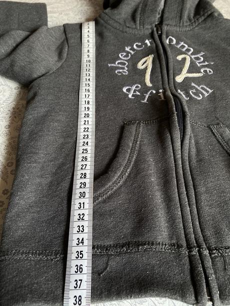 Mikina na 7-8 rokov dievčenská abercombie, abercrombie&fitch,116