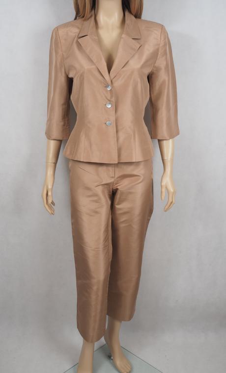 Luxusný hodvábny kostým jake s, 36