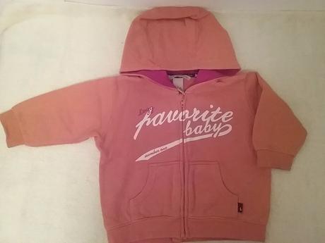 Mikinka s kapucou, h&m,74
