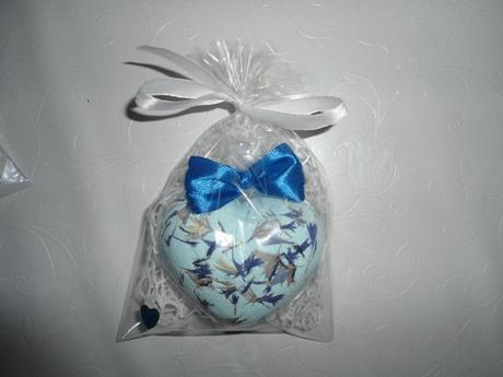 Šumivky do kúpeľa xl srdiečko v darčekovom balíčku,