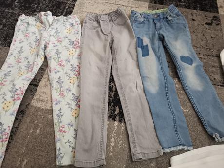 Jeansy 122 /128, 122