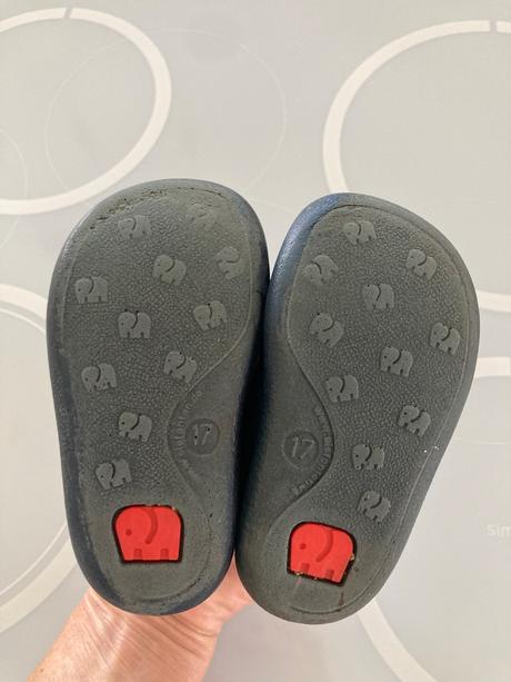 Topánky na prvé kroky s pevným členkom, elefanten,17