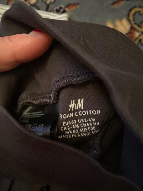 H&m dvojbalenie nohavice/teplaky, h&m,62