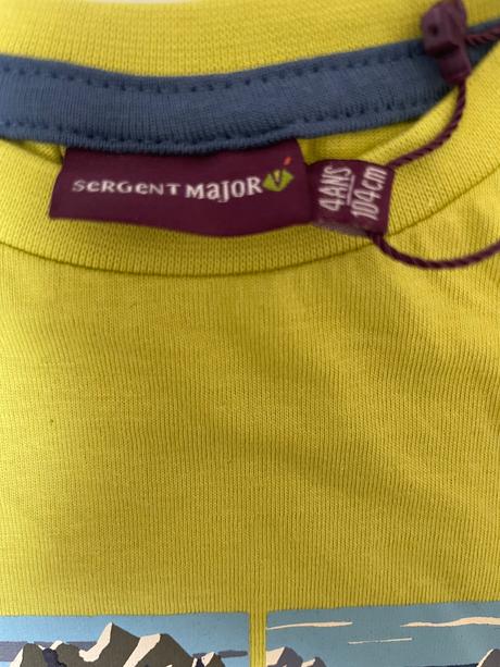 Krásne tričko sm, sergent major,104