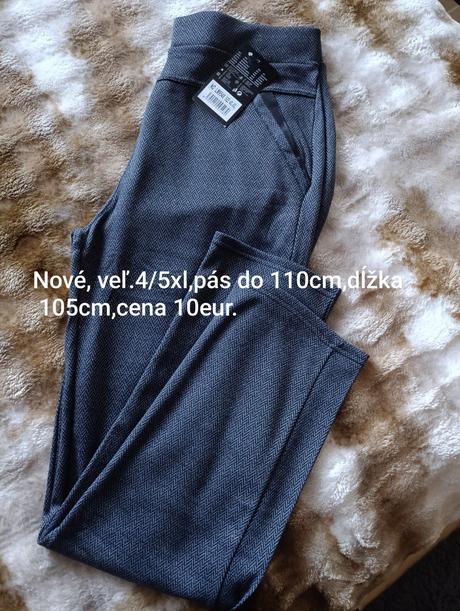 Nové dámske nohavice, 4xl / 5xl