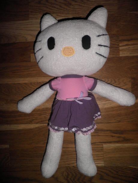 Krásna plyšová postavička hello kitty s výškou 49, 