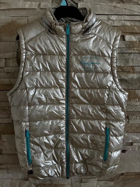 Bunda 2v1 aj vesta, pepe jeans,164