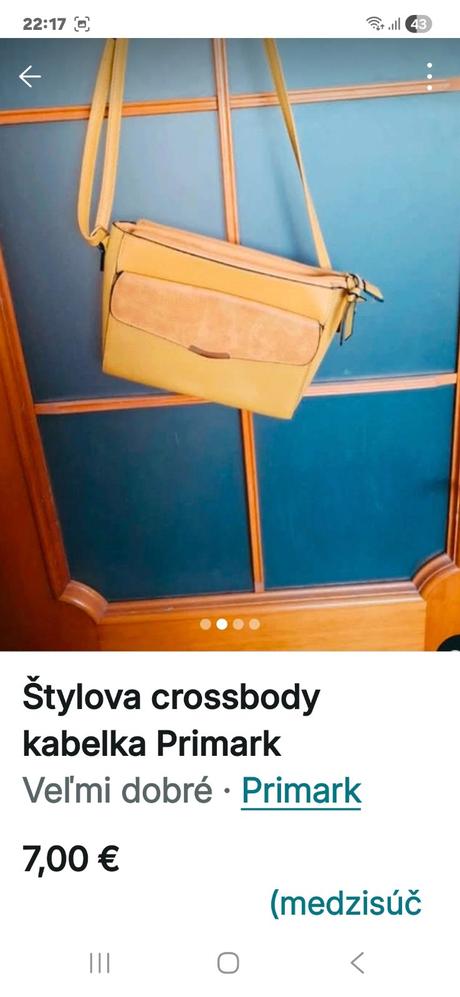 Crossbody kabelka, primark