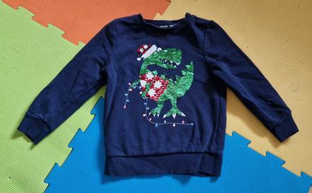 Flitrova mikina na5az6rokov, c&a,116