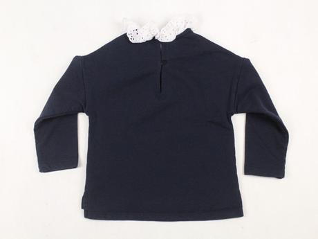 Mikinový top s čipkou next 3 - 4 r. a, next,104