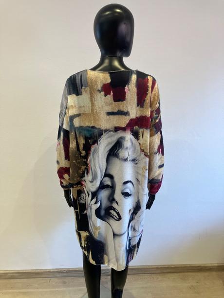 Dámska svetrová tunika vzorovaná (uni), l / m / s / xl