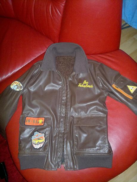 Bunda s kožušinkou vel.s, kenvelo,164