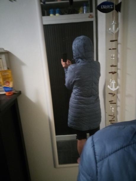 Prešívaný kabát, tchibo,m