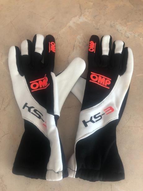 Motokárové rukavice, s