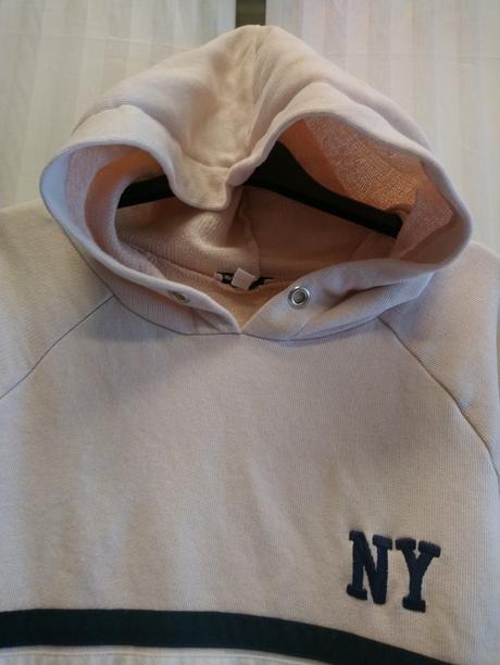 Dámska ružová crop mikina s kapucňou, subdued, s, s