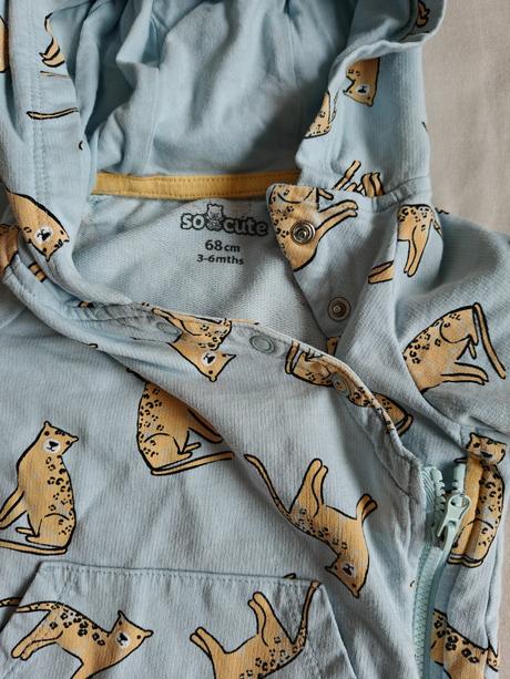 Detský overal 68 cm, 3-6m, pepco,68