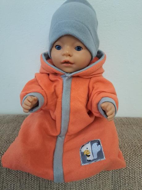 Fusakové overaly pre 43 cm baby born bábiky,