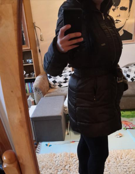 Zimný kabát s opaskom, glo-story,m