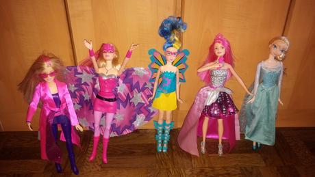 Barbie bábiky.,